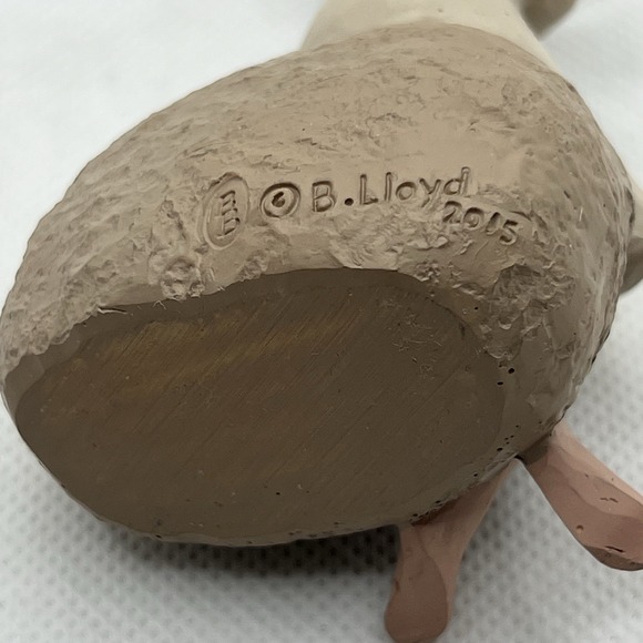 Blossom Bucket 2015 B. Lloyd‎ Resin Angel "Friends You Touch My Heart" Figurine - Picture 6 of 6